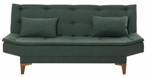 Canapea 3 Locuri, Lemn Solid, Santo, Verde