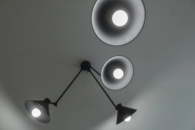 Lustra de tavan reglabila design retro ALTEA 2 alba