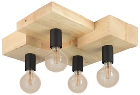 Plafonieră Eglo 43798 HALKIN 4xE27/40W/230V