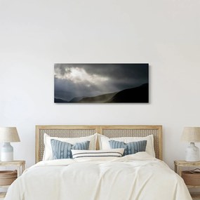 Tablou cu furtuna în apropiere (120x50 cm)