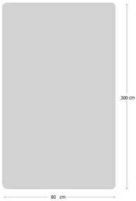 Covor, ELS574, 80x300 cm, Catifea, Multicolor