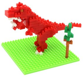 Set construcție Microbricks t-rex 147 piese