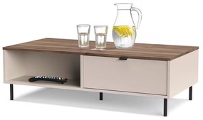 Măsuță de cafea Eliminados (cașmir + stejar castello) . 1116837
