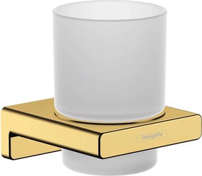 Suport periute de dinti Hansgrohe AddStoris auriu lucios
