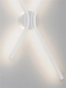 Aplica de perete LED CCT design modern AKRO alb