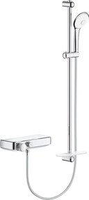 Baterie dus Grohe Grohtherm SmartControl termostatica cu set dus Euphoria