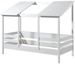 Set de Pat copii Vipack conține un Pat copii Vipack 09 acoperiș și un roll-slat 16s și o SALTEA PAT COPII