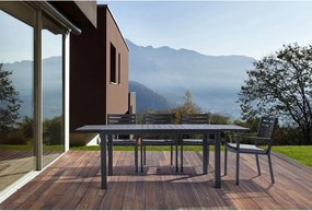 Masă de grădină din aluminiu 90x160 cm Hilde – Bizzotto