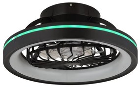 Lustra LED cu ventilator si telecomanda DEANNE
