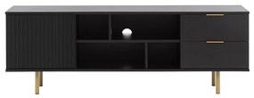 Dulap TV Newelon NW06 (Negru + auriu) . 1106243