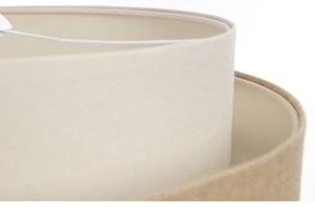 Lustr pe cablu DOBLO 1xE27/60W/230V bej/crem