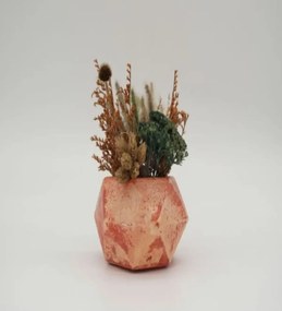 Ghiveci decorativ cu flori artificiale, homs seria A620,17x5.5x9 cm,30344