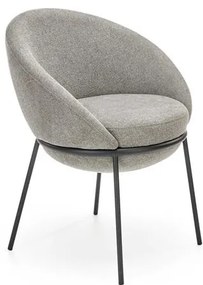Scaun tapitat K482 gri