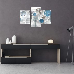 Tablou abstarcției artistice (90x60 cm)