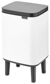Cos de gunoi Brabantia Bo Small Hi 1006639, 4 L, Deschidere lina si silentioasa, Bază antiderapanta, Alb