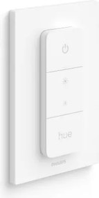 Set de 2 becuri LED dimabile Philips Hue WHITE AMB. GU10/4,2W/230V + comutator dimmer