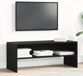 vidaXL Dulap TV Stejar Negru 100x40x40 cm Lemn prelucrat