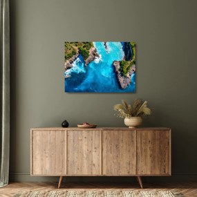 Tablou pe sticlă - Golful din Bali (70x50 cm)