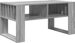 vidaXL Masă de cafea Gri Sonoma 92 x 49,5 x 45 cm Lemn compozit