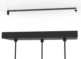 Lustră pe cablu Eglo 390177 PAZ 3xE14/40W/230V auriu/negru