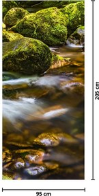 Fototapet pentru ușă - Pârâu (95x205cm)