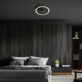 Briloner 3778-015 - Plafonieră LED FRAME LED/5W/230V Ø 20 cm neagră