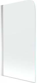 Mexen Felix paravan de cadă cu 1 canat 70 x 140 cm, transparent, crom - 890-070-001-01-00