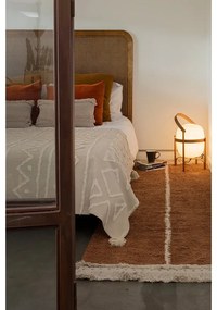 Covor alb lavabil/țesut manual din bumbac 120x160 cm Tribu Natural – Lorena Canals