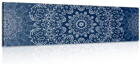Tablou Mandala albastră cu model abstract