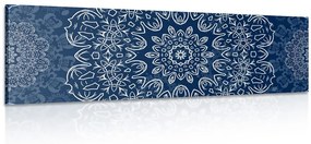Tablou Mandala albastră cu model abstract