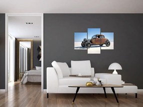 Tablou - Mașină în deșert (90x60 cm)