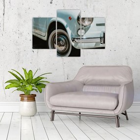 Tablou - mașina retro Fiat (90x60 cm)