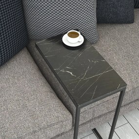 Masă pliantă Callen Black Marble