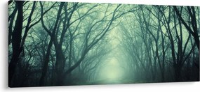 Tablou - Alee cu copaci (120x50 cm)