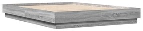 3209868 vidaXL Cadru de pat, gri sonoma, 120x200 cm, lemn prelucrat