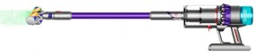 Aspirator vertical Dyson Gen5detect 446989-01, 280AW, 135000 rpm, 0.75l, 70 min, 3 moduri, LCD cu date în timp real, Senzor de particule, Lumina, HEPA, Nichel/violet