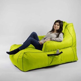 Fotoliu Player Pufrelax, Material Impermeabil - Verde neon