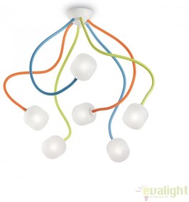 Lustra aplicata design modern cu brate flexibile OCTOPUS PL6 multicolor 174976