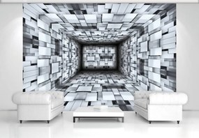 Fototapet - Coridor 3D (254x184 cm)