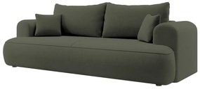 Canapea trei locuri Olivo S  (verde + negru). 1100557