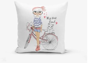 Față de pernă pentru copii 43x43 cm Best Friend – Mila Home