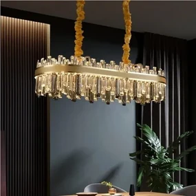 Candelabru Cristal, Elit's, Artemis 80-30cm, 200w