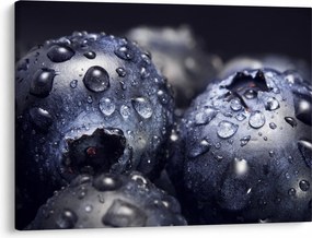 Tablou cu fructe cu picături de apă (70x50 cm)