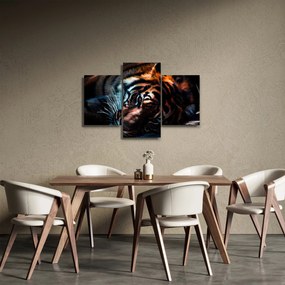 Tablou cu tigrul dormind (90x60 cm)