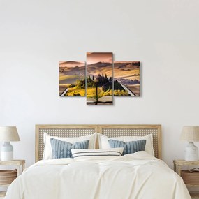 Tablou cu peisaj în carte (90x60 cm)