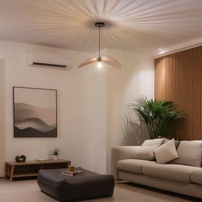 Brilagi - Lustră LED CERIA WIRE, suspendată pe cablu, 1xE27/40W/230V, 40x56 cm, bronz