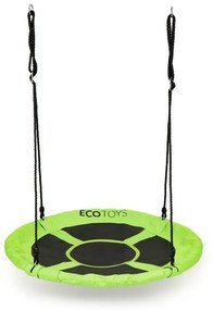 Leagăn de grădină cuib de barză 110 cm ECOTOYS verde