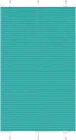 vidaXL Jaluzea plisată verde petrol 120x200 cm Lățime țesătură 119,4 cm