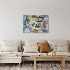 Tablou pe sticlă - Abstract (70x50 cm)