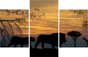 Tablou cu Safari (90x60 cm)
